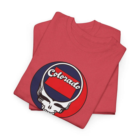 Colorado Map Stealie Grateful Dead T-Shirt