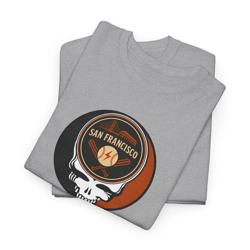Grateful Dead - San Francisco Giants Classic Stealie T Shirt - MLB - StealieShop
