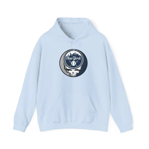 Grateful Dead - Yankees Classic Stealie Unisex Heavy Blend Hoodie - MLB - StealieShop