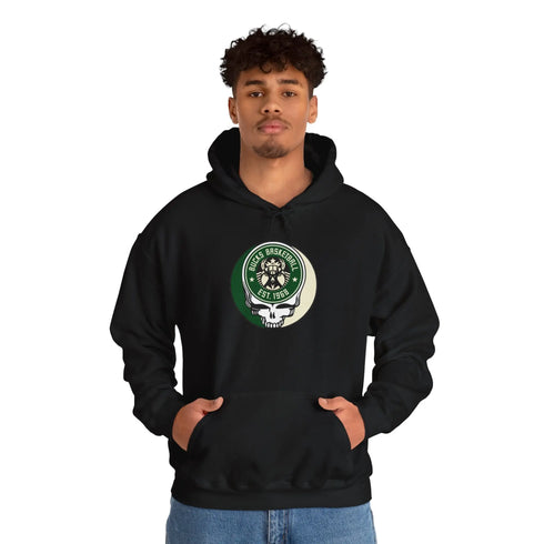 Grateful Dead - Milwaukee Bucks Grateful Dead Steal Your Face Unisex Hoodie - NBA - StealieShop