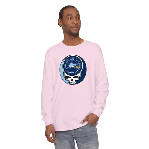 Roger Williams University Garment-Dyed Long Sleeve T-Shirt StealieShop