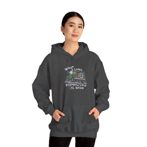 Life is dead. What A Long Strange Trip Grateful Dead Unisex Hoodie StealieShop