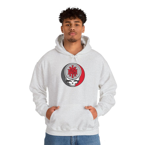 New Mexico Military Institute Grateful Dead Steal Your Face Unisex Hoodie StealieShop
