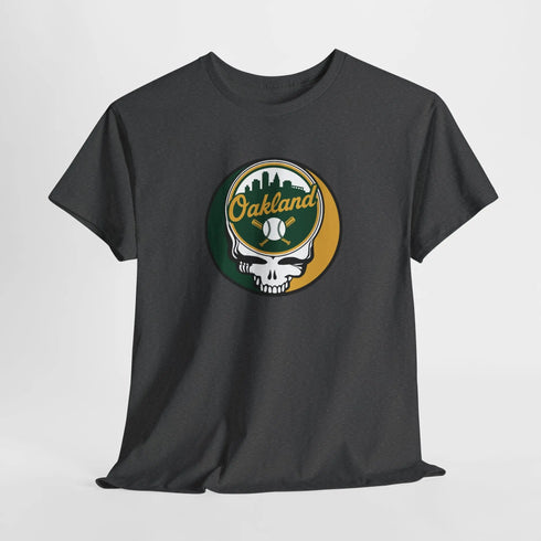 Grateful Dead - Oakland A's Grateful Dead T-Shirt - MLB - Athletics - StealieShop