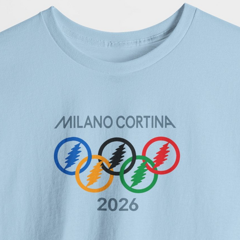 2026 Olympic Stealie Rings Grateful Dead T-Shirt