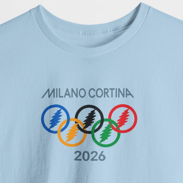 2026 Olympic Stealie Rings Grateful Dead T-Shirt