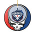 Grateful Dead - Toronto Baseball Stealie Christmas Ornament - StealieShop
