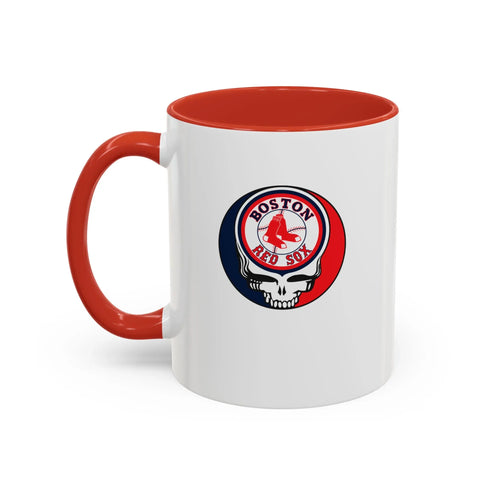 Boston Red Sox Grateful Dead Coffee Mug Printify