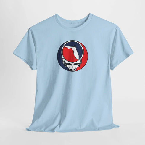 Florida Map Stealie Grateful Dead T-Shirt