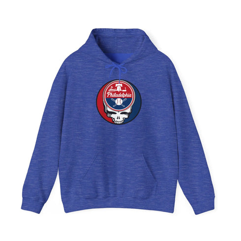 Grateful Dead - Philadephia Baseball Grateful Dead Unisex Heavy Blend Hoodie - MLB - StealieShop