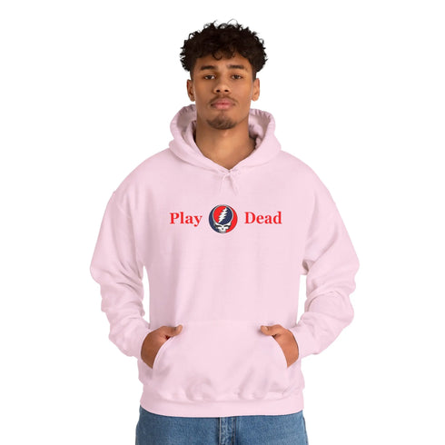 Grateful Dead - Play Dead Stealie Unisex Heavy Blend Hoodie - StealieShop