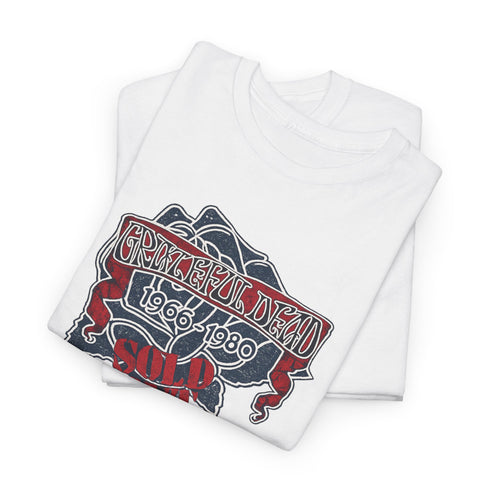 1966 - 1980 Sold Out - Unisex Grateful Dead T-Shirt - Icons From The Road Collection