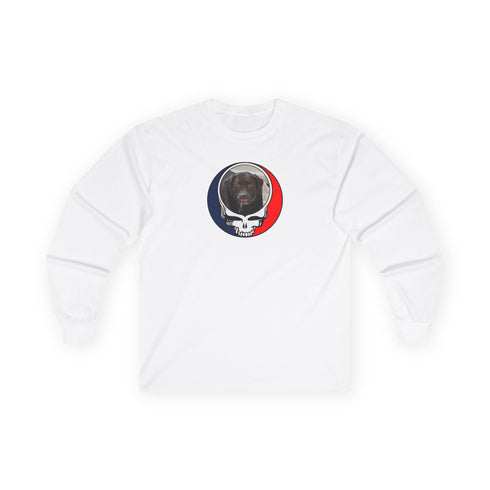 Custom Dog Stealie Grateful Dead Long Sleeve Tee (72)