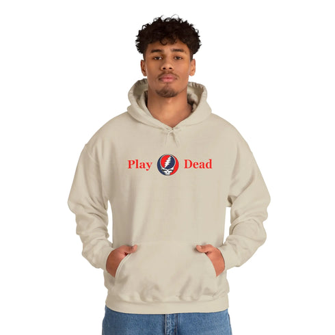 Grateful Dead - Play Dead Stealie Unisex Heavy Blend Hoodie - StealieShop