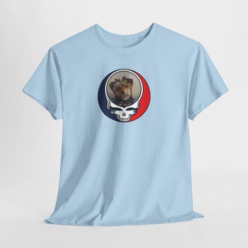 Custom Dog Stealie Unisex Grateful Dead T-Shirt (68)
