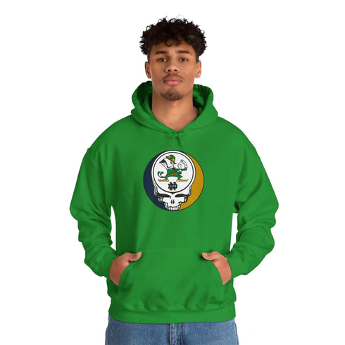 Notre Dame Grateful Dead Unisex Heavy Blend Hoodie StealieShop