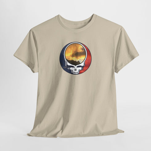 Custom Stealie Unisex Grateful Dead T-Shirt (65-1)