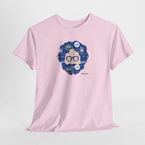 Dodgers Jerry Life is dead.® Unisex Grateful Dead T-Shirt