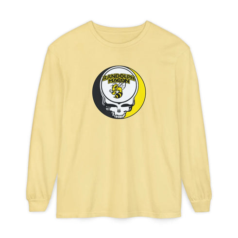 Randolph Macon Stealie Grateful Dead Unisex Garment-Dyed Long Sleeve Shirt