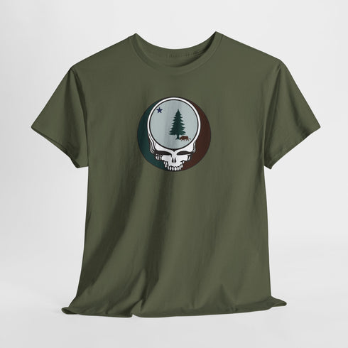 Vermont "Unofficial" State Flag Stealie Grateful Dead T-Shirt