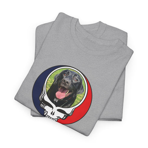 Custom Dog Stealie Unisex Grateful Dead T-Shirt (143)