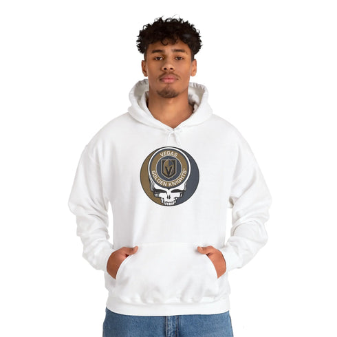 Vegas Golden Knights Grateful Dead Unisex Heavy Blend Hoodie StealieShop
