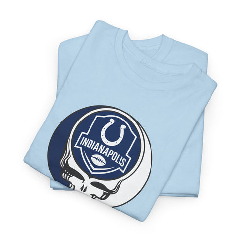 Indianapolis Football Stealie T-Shirt - Gridiron Collection TEST123