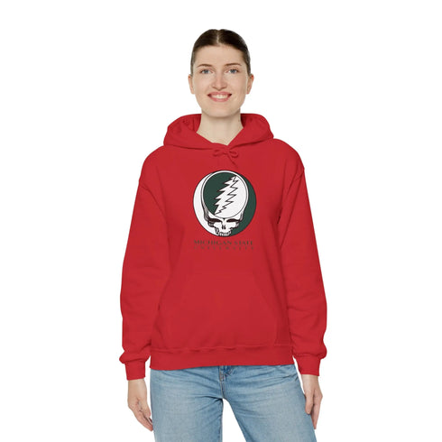 Michigan State University Grateful Dead Hoodie StealieShop