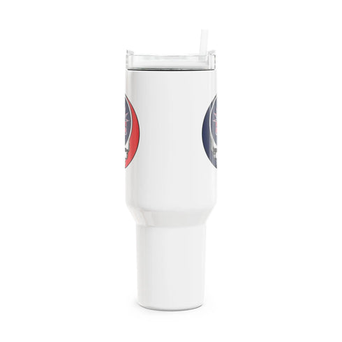 Grateful Dead - New York Rangers Stealie "Fat Man" Tumbler, Double Insulated 40oz Travel Mug - StealieShop