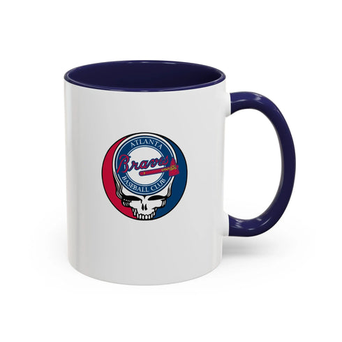 Atlanta Braves Grateful Dead Steal Your Face Coffee Mug (11oz or 15oz) - MLB - StealieShop