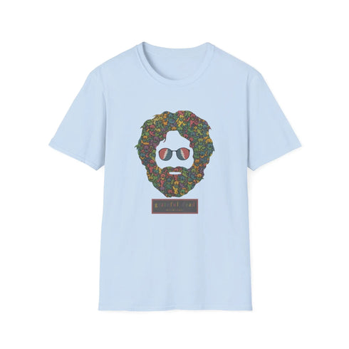 Grateful Dead - Jerry Garcia Dancing Bears Face - Vineyard Collection Grateful Dead TShirt - StealieShop