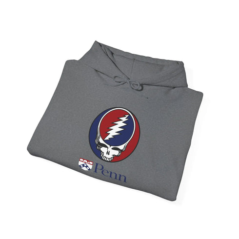 University of Pennsylvania Grateful Dead Unisex Heavy Blend Hoodie StealieShop