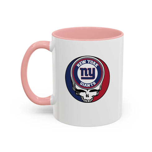 New York Giants Grateful Dead Stealie Coffee Mug (11oz or 15oz) - StealieShop