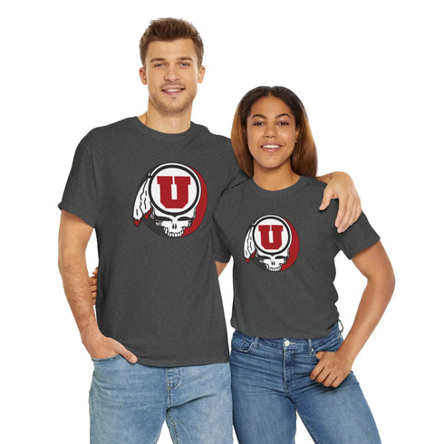 University of Utah Utes Grateful Dead T-Shirt StealieShop