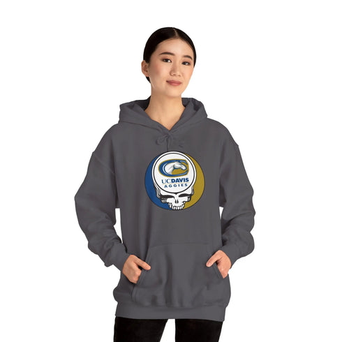 UC Davis Grateful Dead Unisex Heavy Blend Hoodie StealieShop