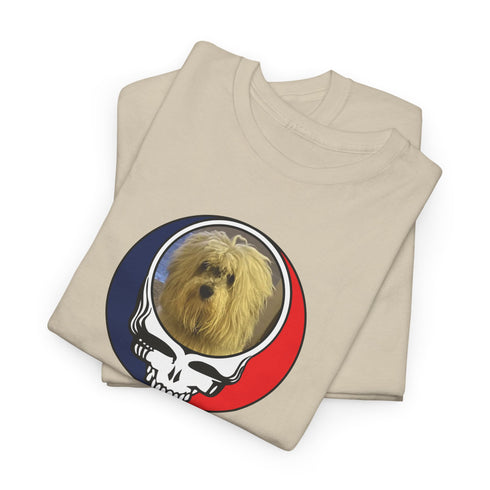Custom Dog Stealie Unisex Grateful Dead T-Shirt (56)