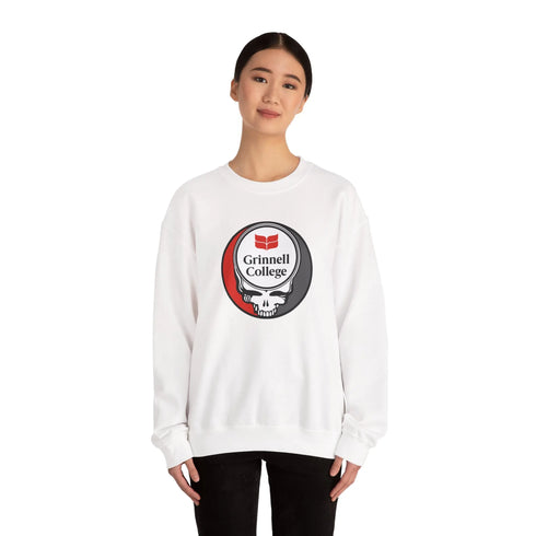 Grateful Dead - Grinnell College Stealie Crewneck Sweatshirt - StealieShop