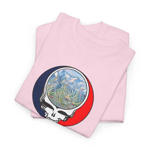 Breckenridge Trail Map Stealie Grateful Dead T-Shirt