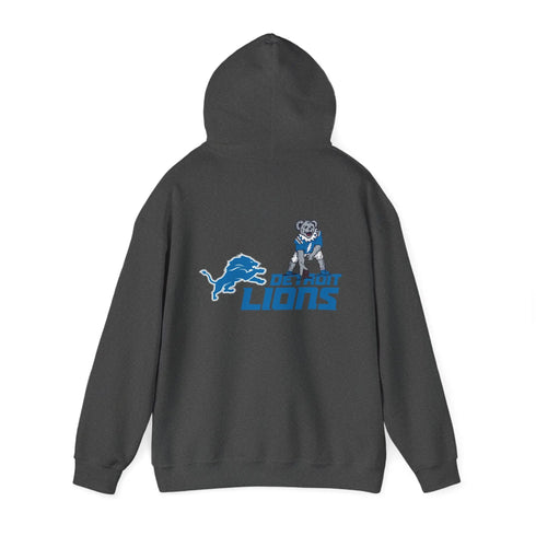 Detroit Lions Dancing Bear Unisex Hoodie - NFL - StealieShop
