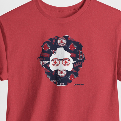 Red Sox Jerry Life is dead.® Unisex Grateful Dead T-Shirt