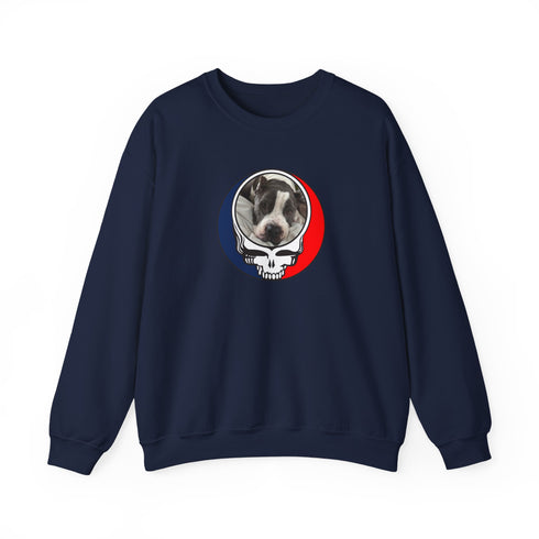 Custom Dog Stealie Crewneck Sweatshirt (38)
