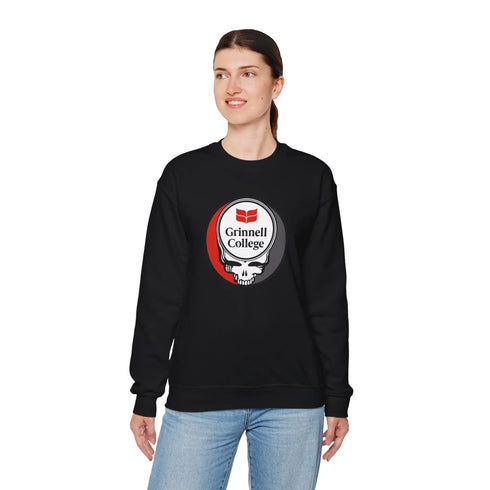 Grateful Dead - Grinnell College Stealie Crewneck Sweatshirt - StealieShop