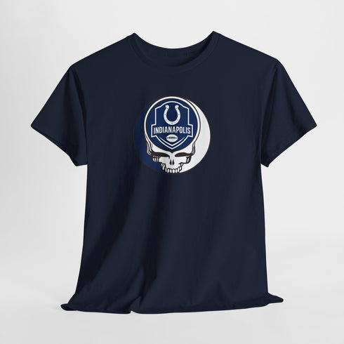 Indianapolis Football Stealie T-Shirt - Gridiron Collection TEST123
