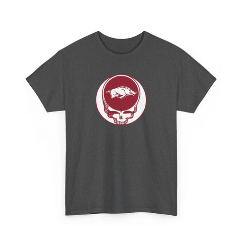 Grateful Dead - Arkansas Razorbacks Grateful Dead Steal Your Face T-Shirt - StealieShop