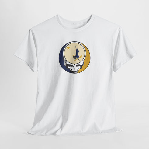 New York "Unofficial" State Flag Stealie Grateful Dead T-Shirt