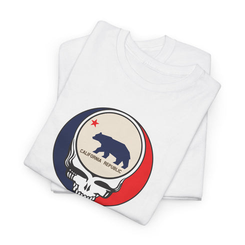 California "Unofficial" State Flag Stealie Grateful Dead T-Shirt