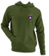 LSU Jerry - Life is dead.® - Premium Grateful Dead Left Chest Hoodie - Military Green - 7