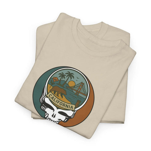 Grateful Dead - California State Stealie Grateful Dead Grateful Dead T-Shirt - StealieShop