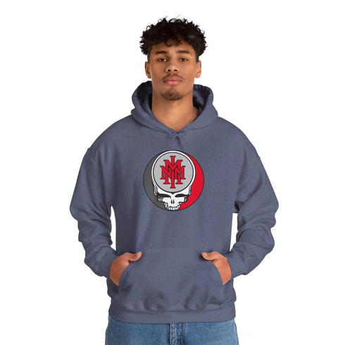 New Mexico Military Institute Grateful Dead Steal Your Face Unisex Hoodie StealieShop
