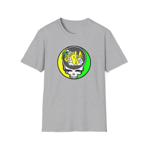 Grateful Dead - Custom Dead Bob Art Stealie Grateful Dead T-Shirt - StealieShop